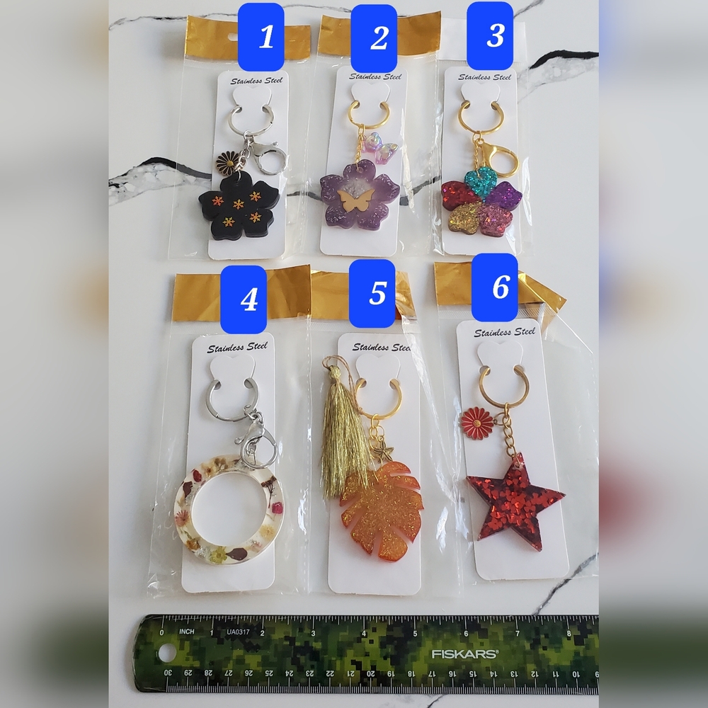 Hand-made HandCrafted Key Chains Winners Choice New